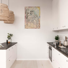 Load image into Gallery viewer, Pink Champagne – Canvas Print (60 × 80 cm or 70 × 100 cm)