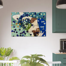 Load image into Gallery viewer, Song Of Violets – Canvas Print (50 × 70 cm or 70 × 100 cm)