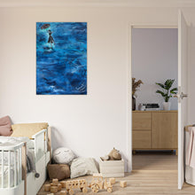 Lade das Bild in den Galerie-Viewer, Der Strichtänzer auf Leinwand