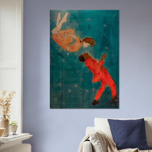 Load image into Gallery viewer, Attraction – Canvas Print (60 × 80 cm or 70 × 100 cm)