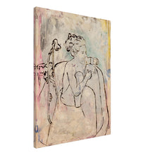 Load image into Gallery viewer, Pink Champagne – Canvas Print (60 × 80 cm or 70 × 100 cm)