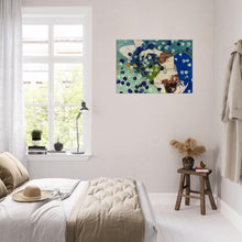 Load image into Gallery viewer, Song Of Violets – Canvas Print (50 × 70 cm or 70 × 100 cm)