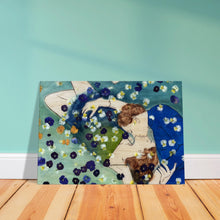 Load image into Gallery viewer, Song Of Violets – Canvas Print (50 × 70 cm or 70 × 100 cm)