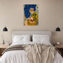 Load image into Gallery viewer, Heaven Up There – Canvas Print (60 × 75 cm or 70 × 100 cm)