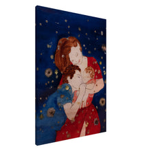 Load image into Gallery viewer, We are family on canvas