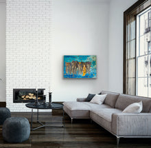 Load image into Gallery viewer, Elephants & Castles — Original von Mehlika Tanriverdi