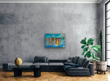 Load image into Gallery viewer, Elephants & Castles — Original von Mehlika Tanriverdi