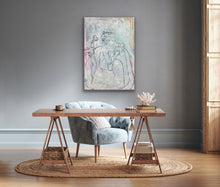 Load image into Gallery viewer, SOLD!!! Pink Champagne / 70x100 / canvas