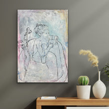 Load image into Gallery viewer, SOLD!!! Pink Champagne / 70x100 / canvas