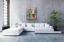 Load image into Gallery viewer, 3 Frauen Am Ganges / 80x100 / canvas