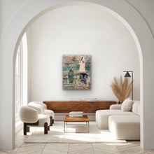 Load image into Gallery viewer, 3 Frauen Am Ganges / 80x100 / canvas