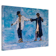 Lade das Bild in den Galerie-Viewer, Nimm mich an die Hand auf Leinwand