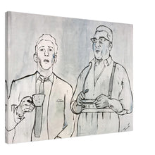 Load image into Gallery viewer, Gentleman’s Club – Canvas Print (60 × 80  or 70 × 100 cm)