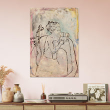 Load image into Gallery viewer, Pink Champagne – Canvas Print (60 × 80 cm or 70 × 100 cm)