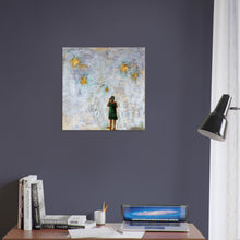 Load image into Gallery viewer, Die Sternenbläserin – Canvas Print (40 × 40 cm or 60 × 60 cm)