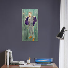 Lade das Bild in den Galerie-Viewer, Lukas A La Hodler auf Leinwand