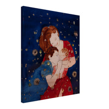 Load image into Gallery viewer, We are family on canvas