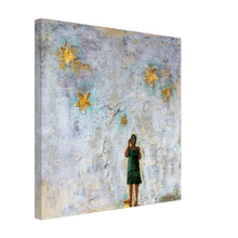 Load image into Gallery viewer, Die Sternenbläserin – Canvas Print (40 × 40 cm or 60 × 60 cm)
