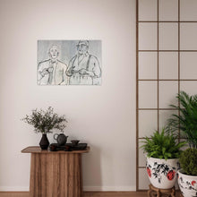 Load image into Gallery viewer, Gentleman’s Club – Canvas Print (60 × 80  or 70 × 100 cm)