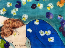 Lade das Bild in den Galerie-Viewer, VERKAUFT!!! Lied der Veilchen / 60,5x82 / Holz