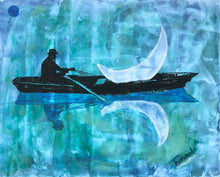 Load image into Gallery viewer, The Boatman‘s Call — Original von Mehlika Tanriverdi