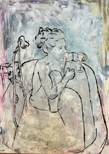 Load image into Gallery viewer, SOLD!!! Pink Champagne / 70x100 / canvas