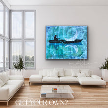 Load image into Gallery viewer, The Boatman‘s Call — Original von Mehlika Tanriverdi