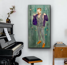 Load image into Gallery viewer, Lukas A La Hodler / 46x91 / wood