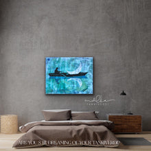 Load image into Gallery viewer, The Boatman‘s Call — Original von Mehlika Tanriverdi