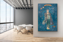 Load image into Gallery viewer, Aurora Musis Amica / 110x155 / wood