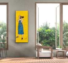 Load image into Gallery viewer, Ready Or Not.. Here I Come / 60x150 / wood