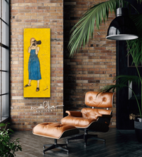 Load image into Gallery viewer, Ready Or Not.. Here I Come / 60x150 / wood