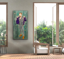 Load image into Gallery viewer, Lukas A La Hodler / 46x91 / wood