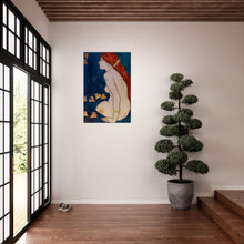 Load image into Gallery viewer, Ginkgo - Lady In Red on canvas
