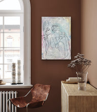 Load image into Gallery viewer, Pink Champagne / 70x100 / canvas
