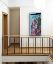 Lade das Bild in den Galerie-Viewer, 2 Frauen Am Ganges / 50x100 / Leinwand
