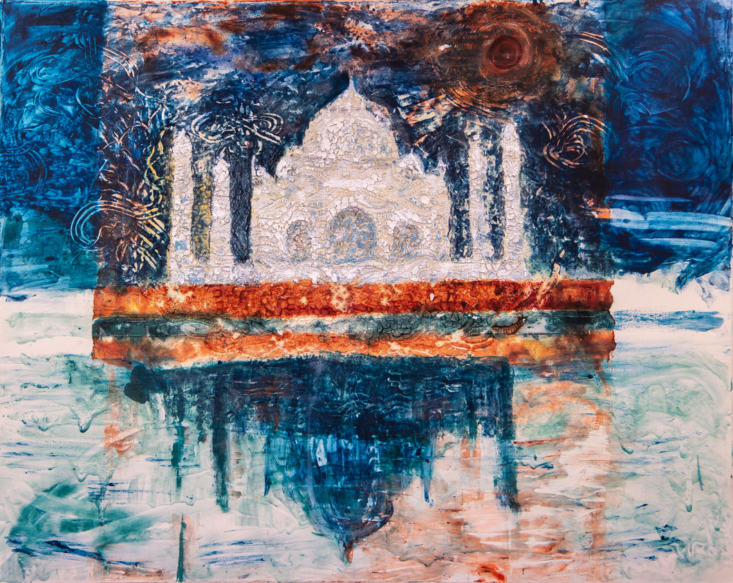 Taj Mahal / 145x115 / Leinwand