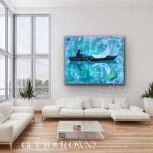 Load image into Gallery viewer, The Boatman‘s Call / 150x120 / canvas
